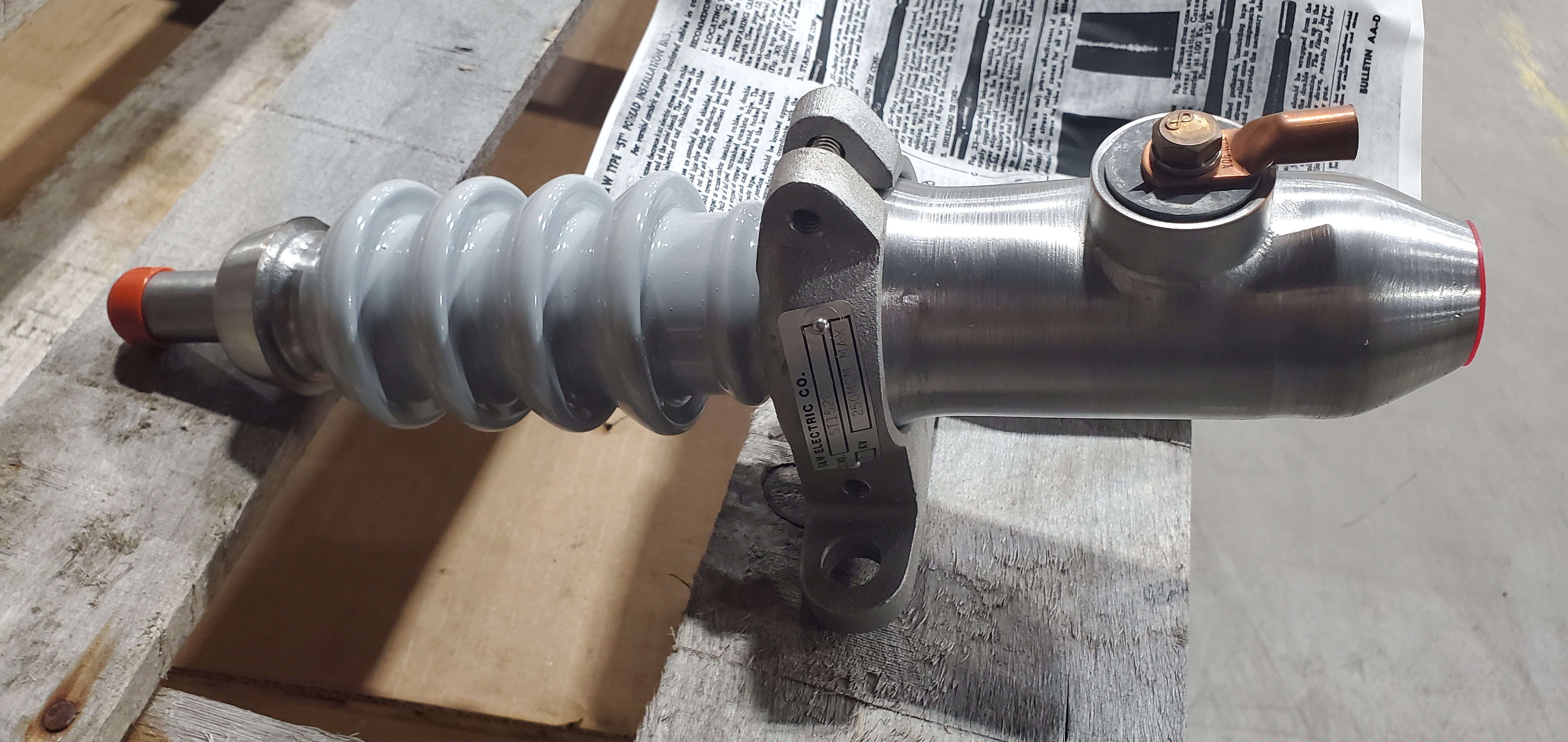 POTHEAD, SOLDERTITE, 3 AWG, (1) 250 KCM,